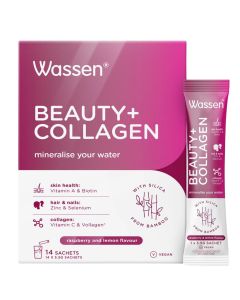 Wassen Beauty + Collagen Powder Sachets 14