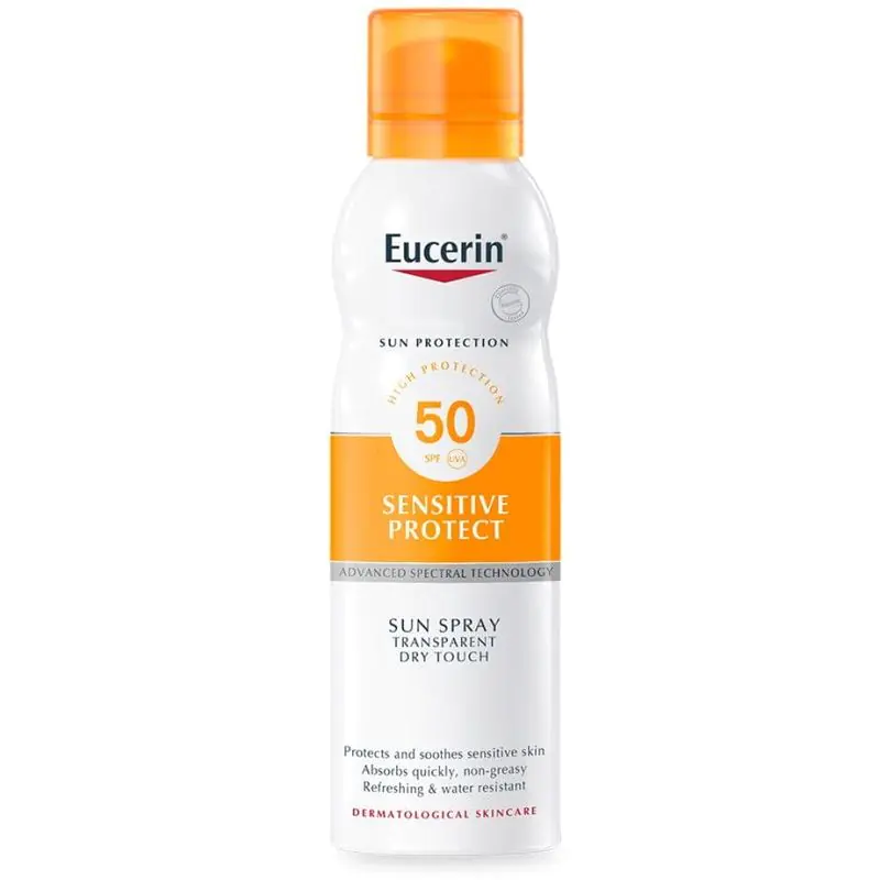Sun Spray Transparent Sensitive Protect SPF 50, sunscreen for the body