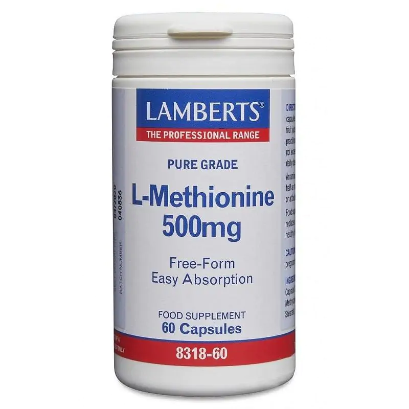 Lamberts L Methionine 500mg Caps 60 Landys Chemist