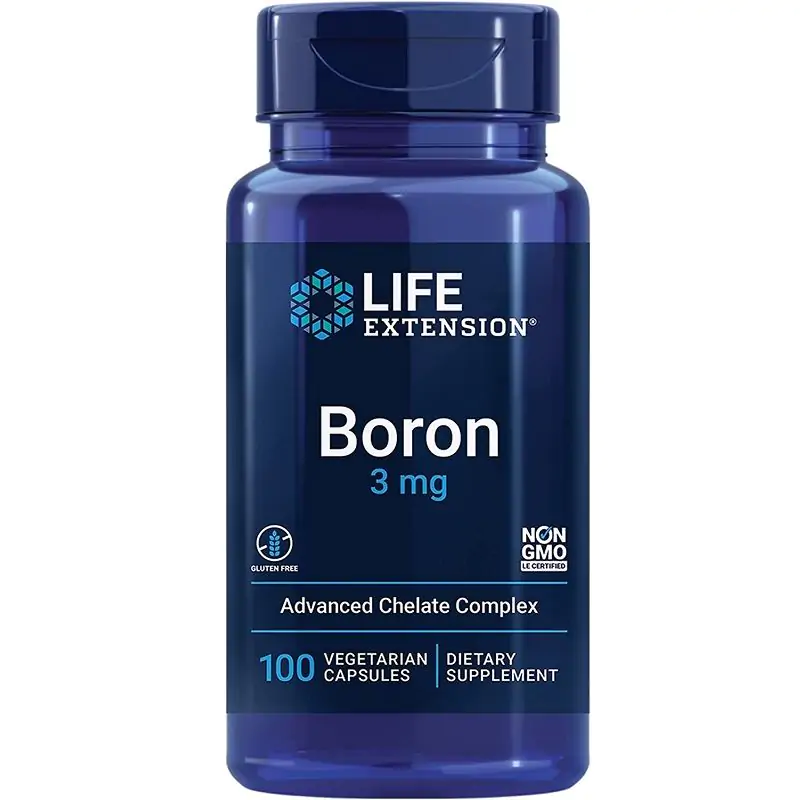 Life Extension Boron 3mg Vcaps 100