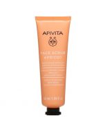 Apivita Face Scrub Apricot for Gentle Exfoliation 50ml