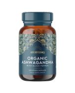 Ayurvediq Wellness Organic Ashwaganda & Black Pepper Extract Capsules 120