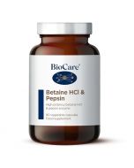 Biocare Betaine HCL & Pepsin Capsules 90
