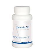 Biotics Research Thiamin-50 Capsules 90