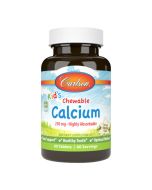 Carlson Labs Kid's Chewable Calcium 250mg Natural Vanilla Tablets 60