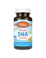 Carlson Labs Kid's Chewable DHA 100mg Orange Softgels 60