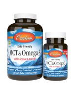 Carlson Labs MCT & Omega-3 Softgels 120 + 30