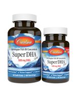 Carlson Labs Super DHA Gems 500mg Softgels 60 + 20