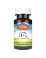 Carlson Labs Vitamin D3 + K2 Capsules 60