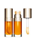 Clarins Lip Comfort Oil:

Hydrates and repairs
Protects lips all day long
Glossy finish with a soft, comfortable feel