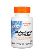 Doctor's Best Alpha Lipoic Acid 600mg Vcaps 60 