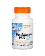 Doctor's Best Benfotiamine with BenfoPure 150mg Vcaps 120