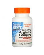 Doctor's Best Fast Acting Arginine Complex with Nitrosigine 750mg Tabs 60