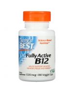 Doctor's Best Fully Active B12 1500mcg Vcaps 180