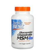 Doctor's Best Glucosamine Chondroitin MSM with OptiMSM Caps 240