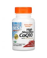 Doctor's Best High Absorption CoQ10 with BioPerine 100mg Vcaps 60