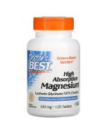 Doctor's Best High Absorption Magnesium 100mg Tabs 120