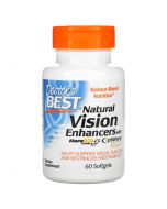 Doctor's Best Natural Vision Enhancers Softgels 60
