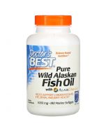 Doctor's Best Pure Wild Alaskan Fish Oil with AlaskOmega Softgels 180