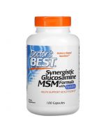 Doctor's Best Synergistic Glucosamine MSM Formula with OptiMSM Caps 180