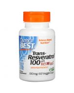 Doctor's Best Trans-Resveratrol with ResVinol-25 100mg Vcaps 60