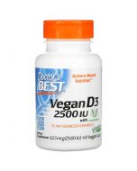 Doctor's Best Vegan D3 2500iu Vcaps 60