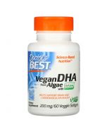 Doctor's Best Vegan DHA from Algae 200mg Veg Softgels 60