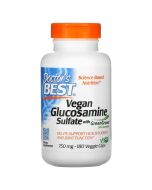 Doctor's Best Vegan Glucosamine Sulfate with GreenGrown 750mg Vcaps 180