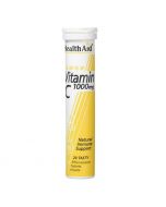 HealthAid Vitamin C 1000mg Effervescent Lemon Flavour 