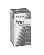 HealthAid Iron Bisglycinate Tablets 90