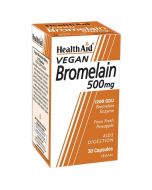 HealthAid Bromelain 500mg Vegicaps 30