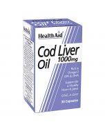 HealthAid Cod Liver Oil 1000mg Vegicaps 30