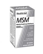 HealthAid MSM 1000mg Tablets 90