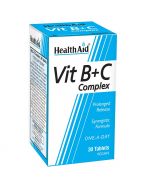 HealthAid Vitamin B+C Prolonged Release Tabs 30