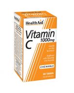 HealthAid Vitamin C 1000mg Chewable tabs 60