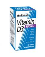 HealthAid Vitamin D3 1000iu Tablets 30