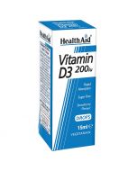 HealthAid Vitamin D3 200iu Drops 15ml