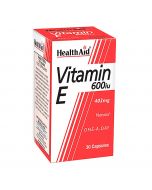 HealthAid Vitamin E 600iu Natural Caps 30