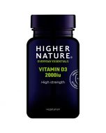 Higher Nature Vitamin D3  2000iu 120 caps