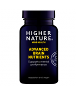Higher Nature Advanced Brain Nutrients Vegetable Capsules 90