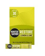 Hunter and Gather Restore Lemon & Lime Electrolyte Sachets 30