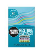 Hunter and Gather Restore Multipack Electrolyte Sachets 30