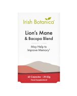 Irish Botanica Lion’s Mane & Bacopa Blend Capsules 60