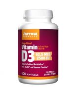 Jarrow Formulas Vitamin D3 2500iu Softgels 100