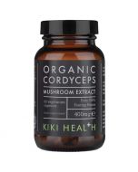Kiki Health Organic Cordyceps Mushroom Extract 60 vegetarian Capsules
