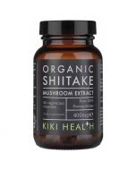 Kiki Health Organic Shiitake Mushroom Extract Vegicaps 60
