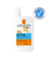 La Roche-Posay Anthelios UVMUNE 400 Dermo-Pediatrics Ultra Light Invisible Fluid SPF50+ 50ml is recommended by dermatologists