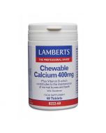 Lamberts Chewable Calcium 400mg Tablets 60