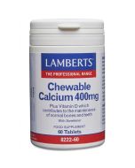 Lamberts Chewable Calcium 400mg Tablets 60