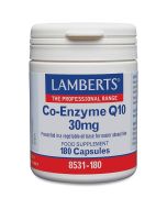 Lamberts Co-Enzyme Q10 30mg Capsules 180